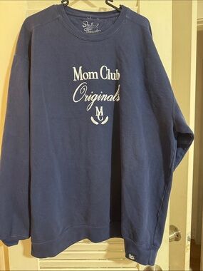 Navy Crewneck Sweatshirt - Men's Casual Pullover